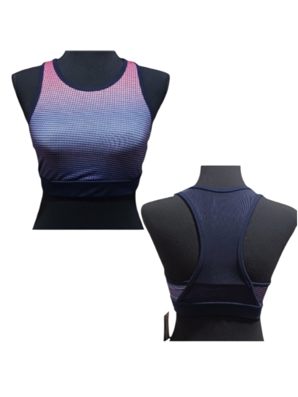 GapFit High Neck Racerback Sports Bra Athletic